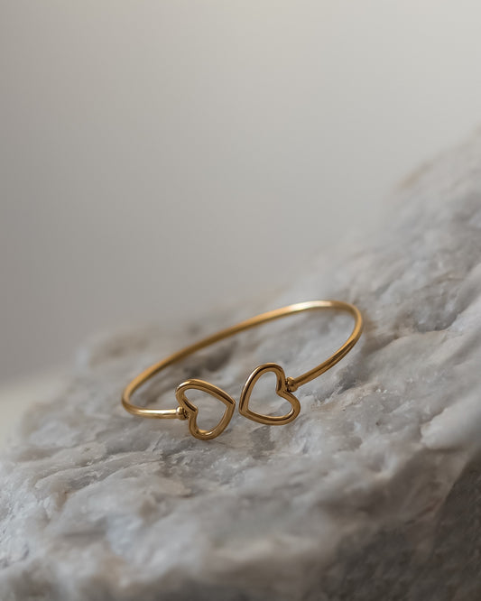Pulseira Twin Hearts