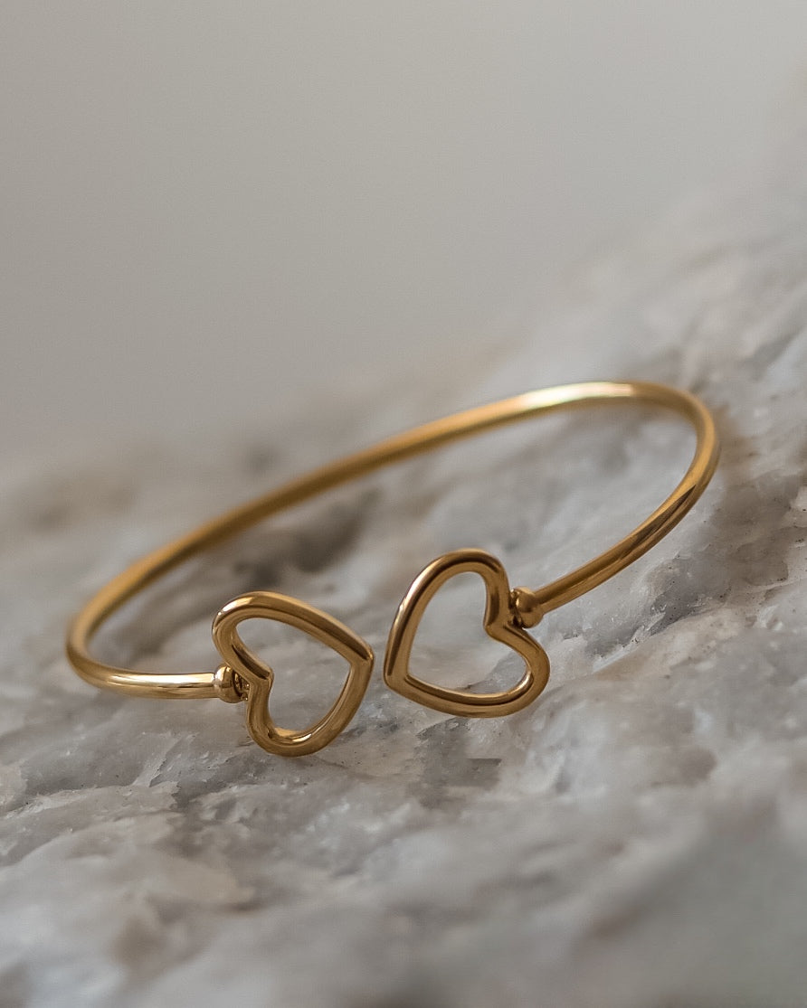 Pulseira Twin Hearts